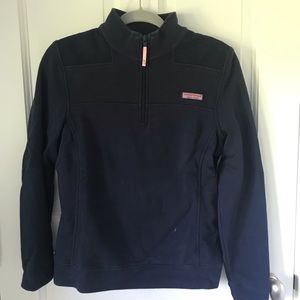 Classic Navy Vineyard Vines Quarter-Zip